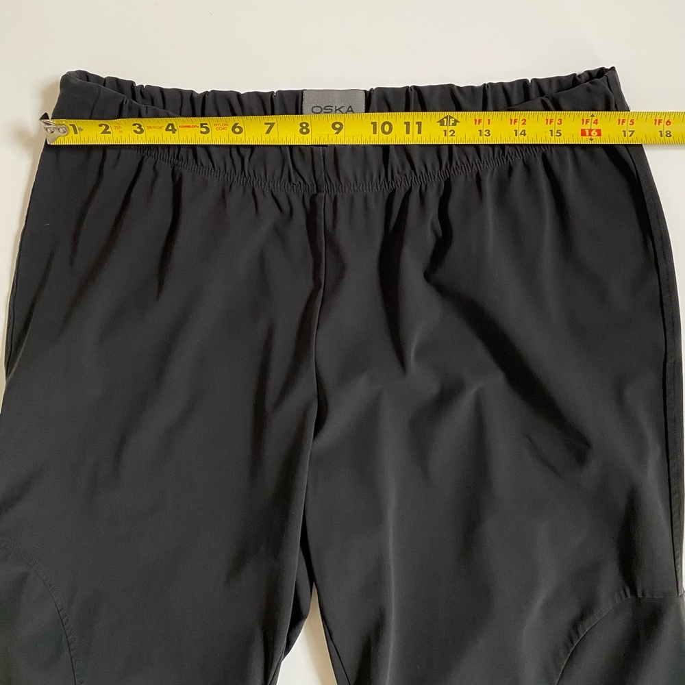OSKA Black Jersey Women’s Pull-On Elastic Waist Pants Trousers 505 size 14 - Picture 12 of 16